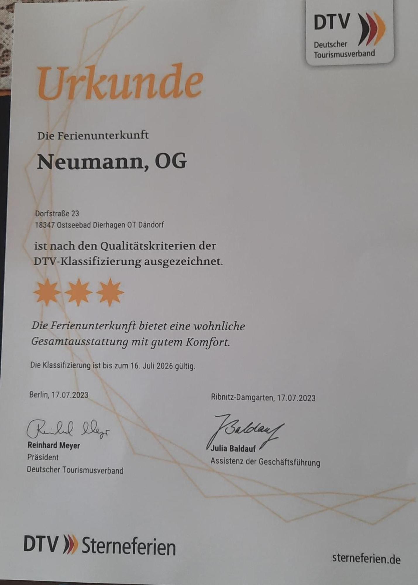 3***Ferienwohnungen Neumann Dändorf Kültér fotó